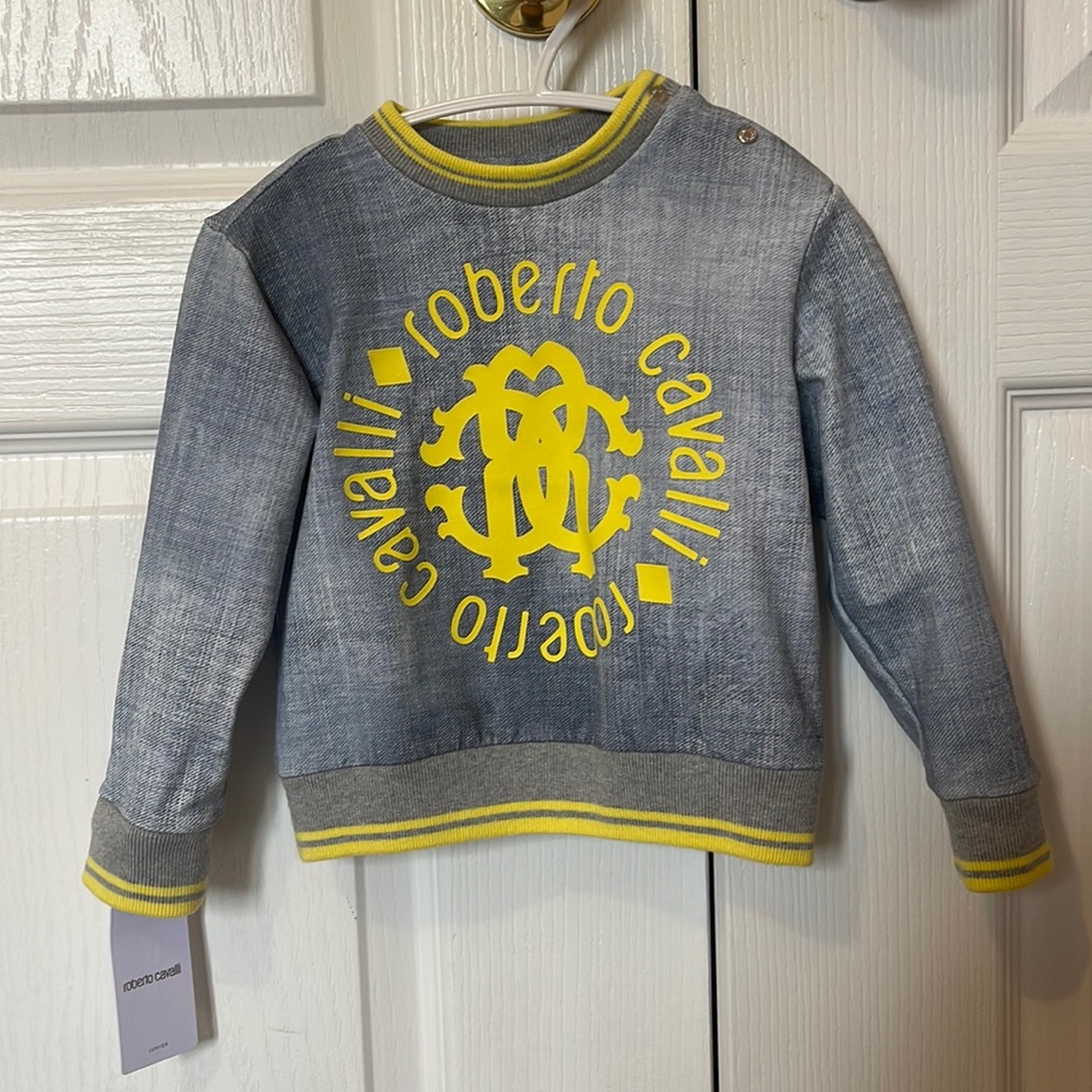 Roberto Cavalli toddler sweater - 18m